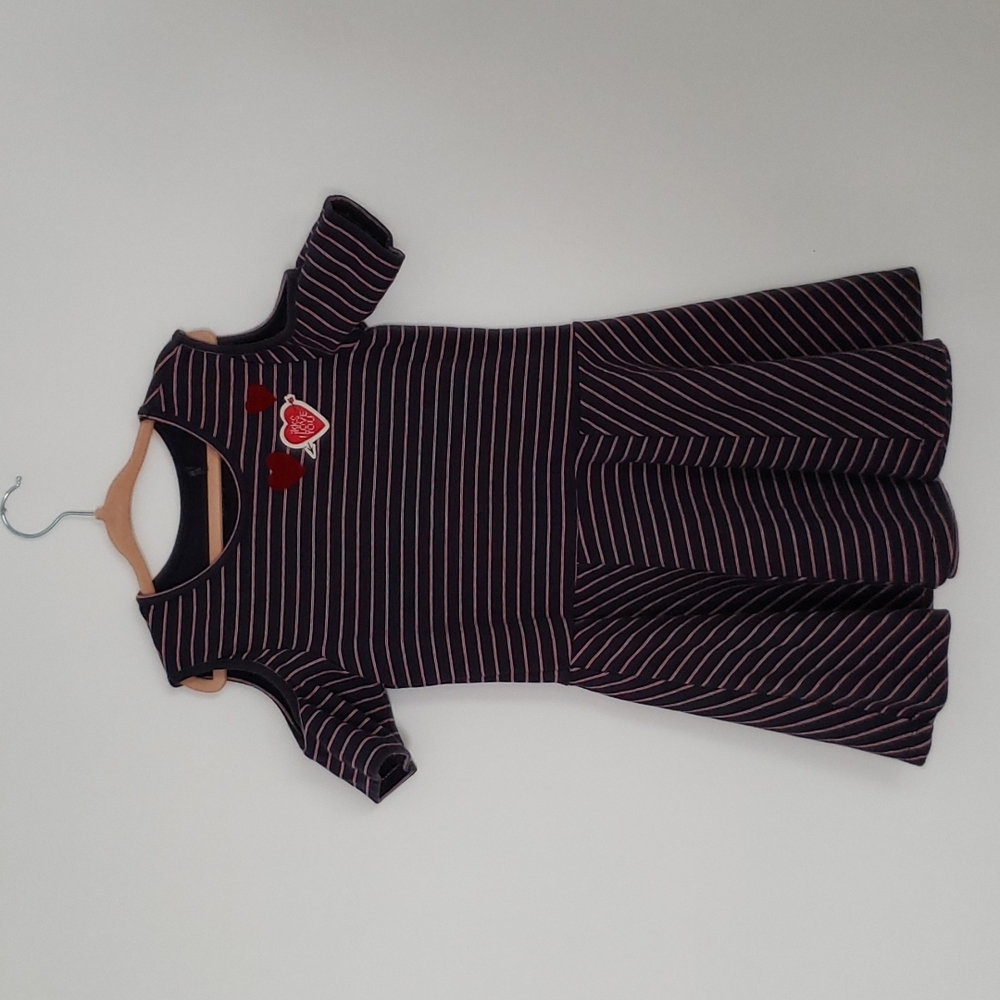 IKKS cold shoulder dress 6Y